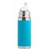 Biberon Isotherme Évolutif Pura Kiki 260 ml – Acier Inoxydable et Bec Silicone - bleu