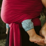 écharpe  de portage physiologique boba wrap sangria
