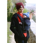 Porte-bébé Physiocarrier Noir poche Anthracite - JPMBB-min
