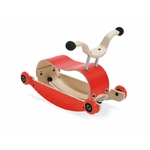 Wishbone Mini Flip Deluxe - rouge - bascule