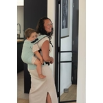 babylonia Flexia Mint green - porte bébé  ergonomique
