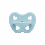 tétine Hevea Planet ronde - 0-3 mois - caoutchouc naturel - baby blue