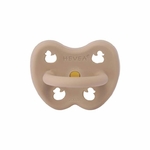 sucette bébé Hevea Planet ronde - 3 - 36  mois - caoutchouc naturel - tan beige