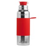 Gourde Isotherme - Pura Sport acier inoxydable 650 ml rouge