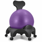 TONIC CHAIR Originale violet - Chaise Ergonomique avec Ballon