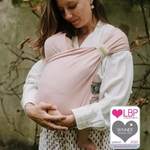 boba bliss porte bébé naissance - bloom pink 2