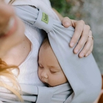 Boba Bliss gris - porte bébé naissance 2