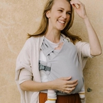 Boba Bliss gris - porte bébé naissance 5