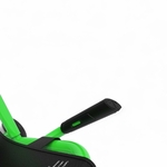 Détail de la poignée de frein du Ezyroller Classic vert – grip confortable et levier intégré
