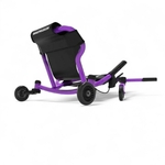 Vue arrière du kart Ezyroller Drifter X violet.