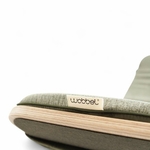 Zoom sur le bord du matelas Wobbel Deck Original Aventurine