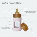 biberon-en-verre-hevea-col-large-150-ml