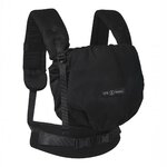 Porte-bébé PhysioCarrier 2 noir Love Radius vue de face