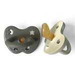 Lot de 2 Tétines Hevea planet Stone_CLOUD_251311