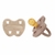 Lot de 2 Tétines Hevea planet rondes 3-36 mois caoutchouc naturel SandandTanBeige_3to36M_twoPack2