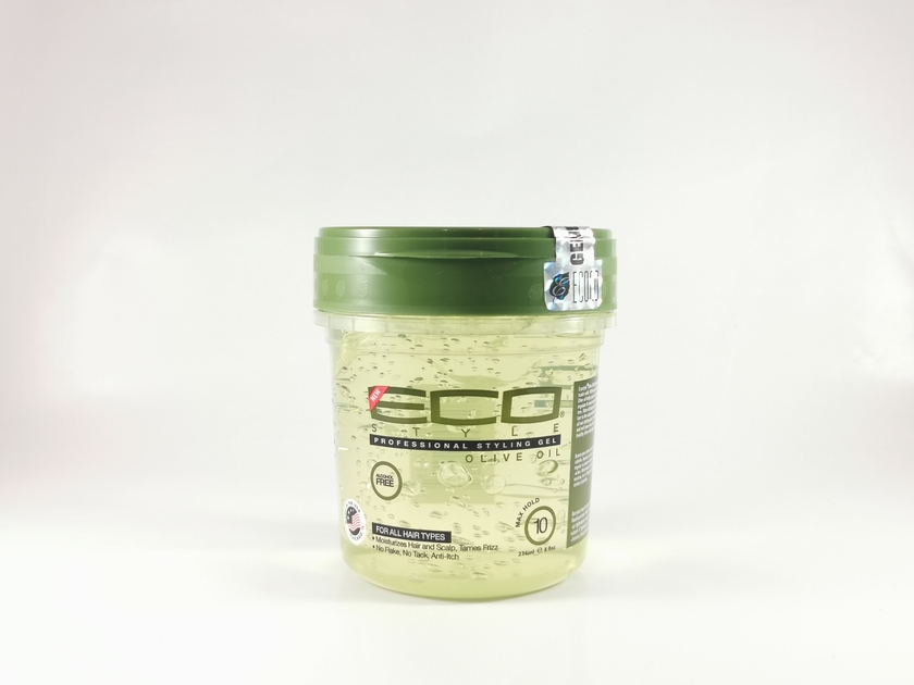 Gel ECO Pour Cheveux à l'huile d'olive Eco Styler 473ml - Afro-Exotique