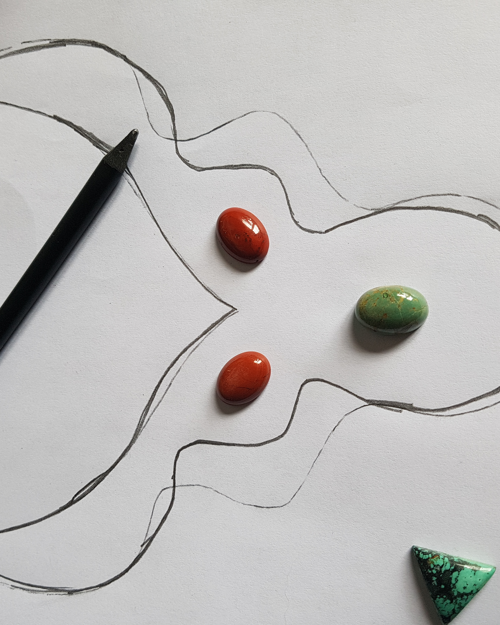 Croquis avant patronage..