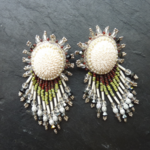 Boucles d'oreilles fleur de lotus