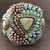 Bracelet manchette turquoise