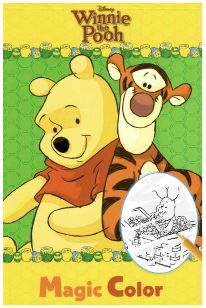 Disney - Winnie l'Ourson : Coloriages mystères