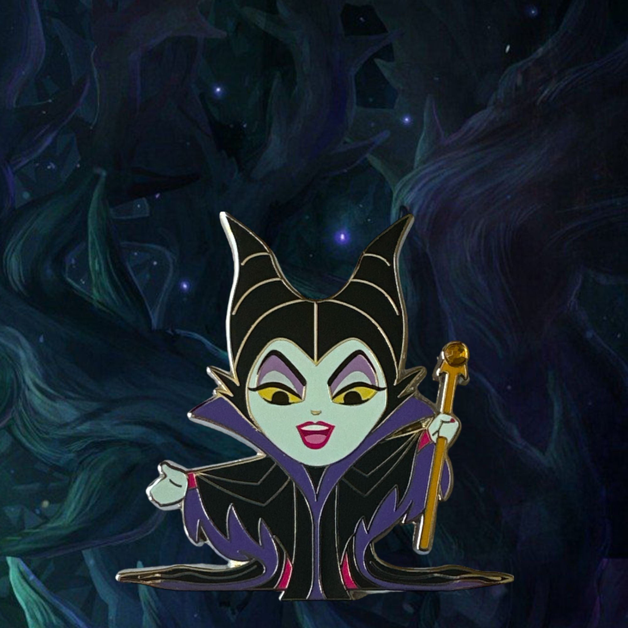 Disney - La Belle au bois dormant : Pin's Villain cute