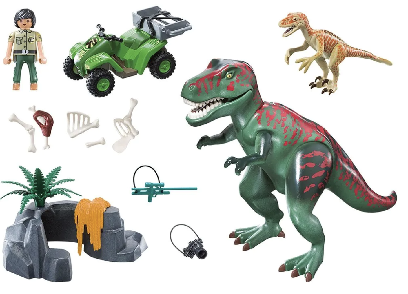 Playmobil - Figurines Lattaque du T-Rex