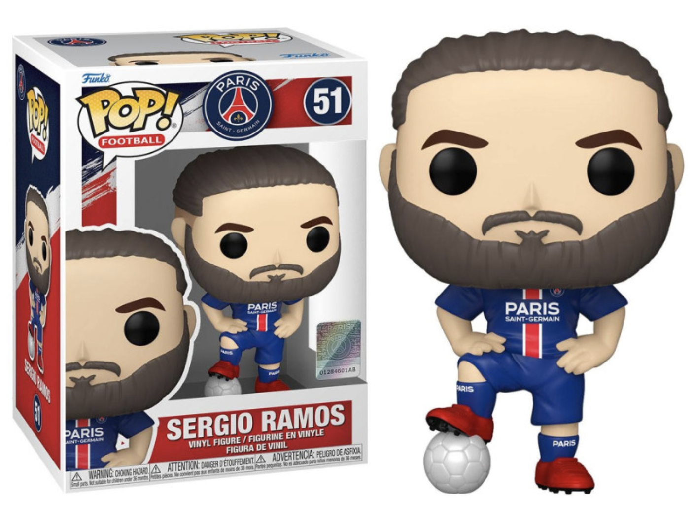FOOTBALL - POP N° 51 - PSG - Sergio Ramos