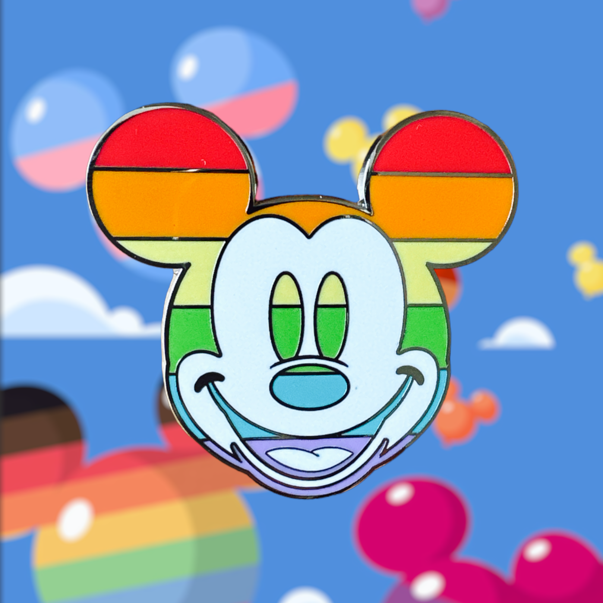 Disney - Mickey Mouse : Pin\'s rainbow OE