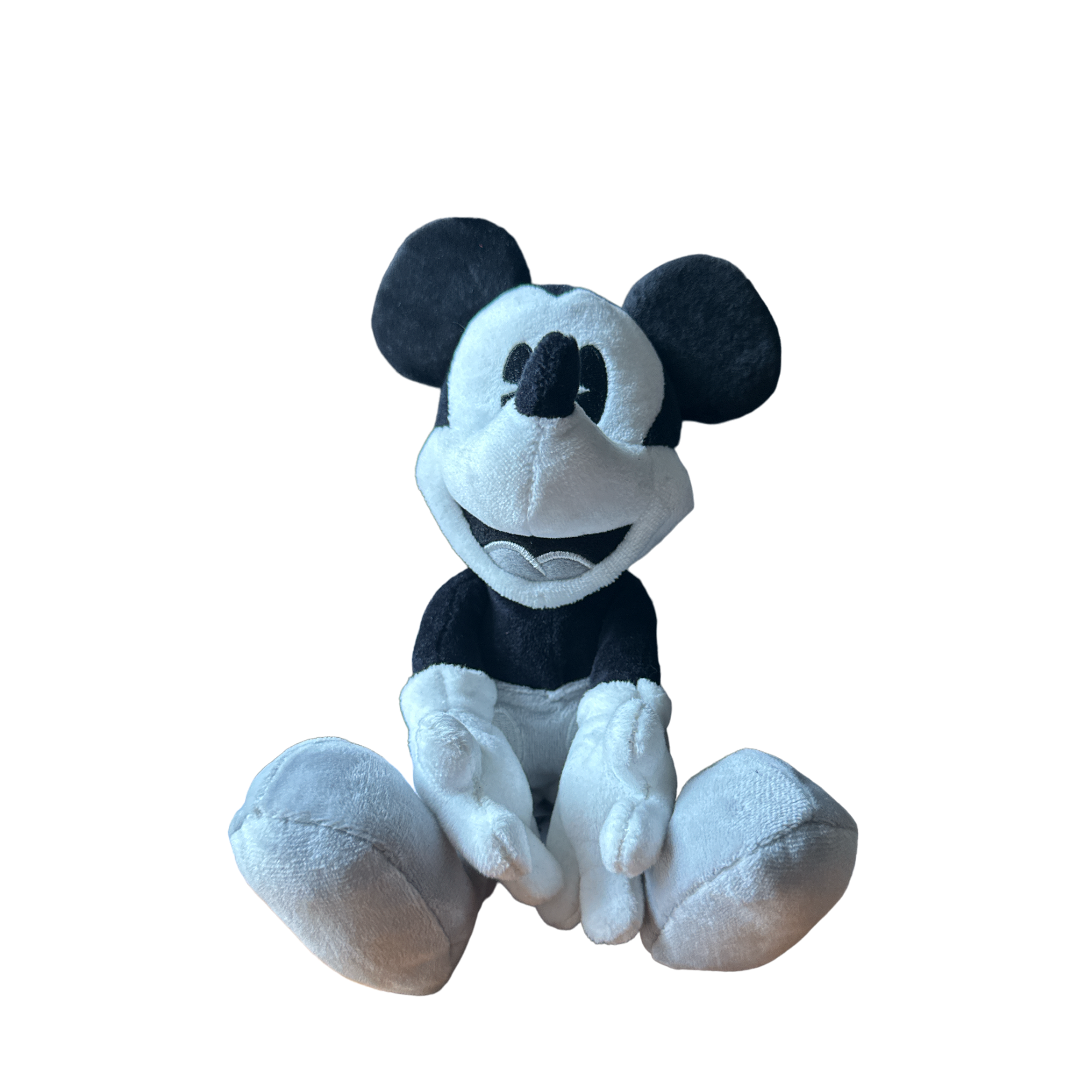 Disney - Mickey Mouse : Peluche B&W