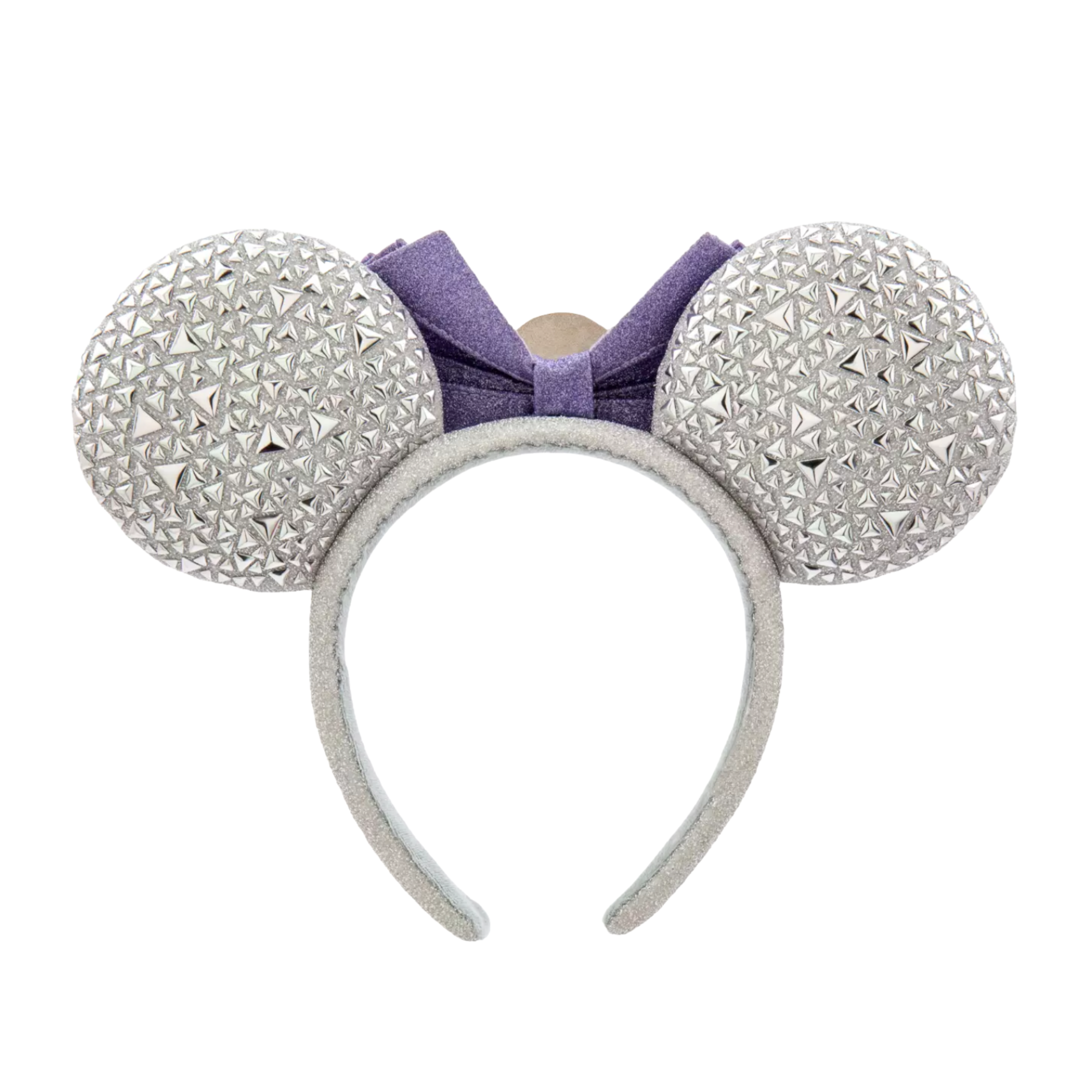 Serre-tête oreilles de Minnie Mouse platine