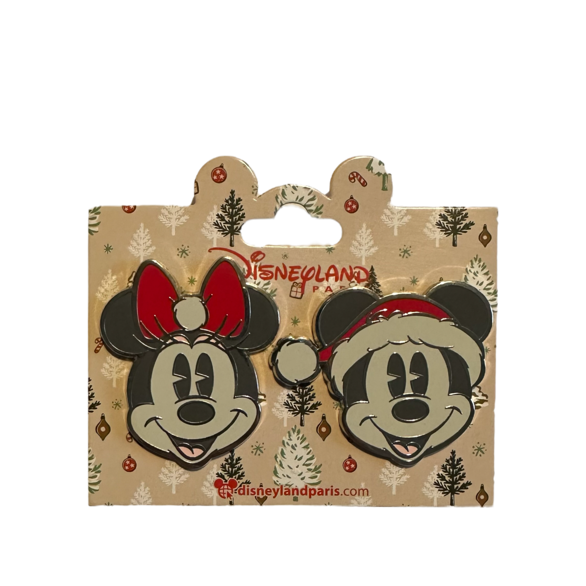 Disney - Mickey Mouse : Pin\'s noël Mk et Mn OE