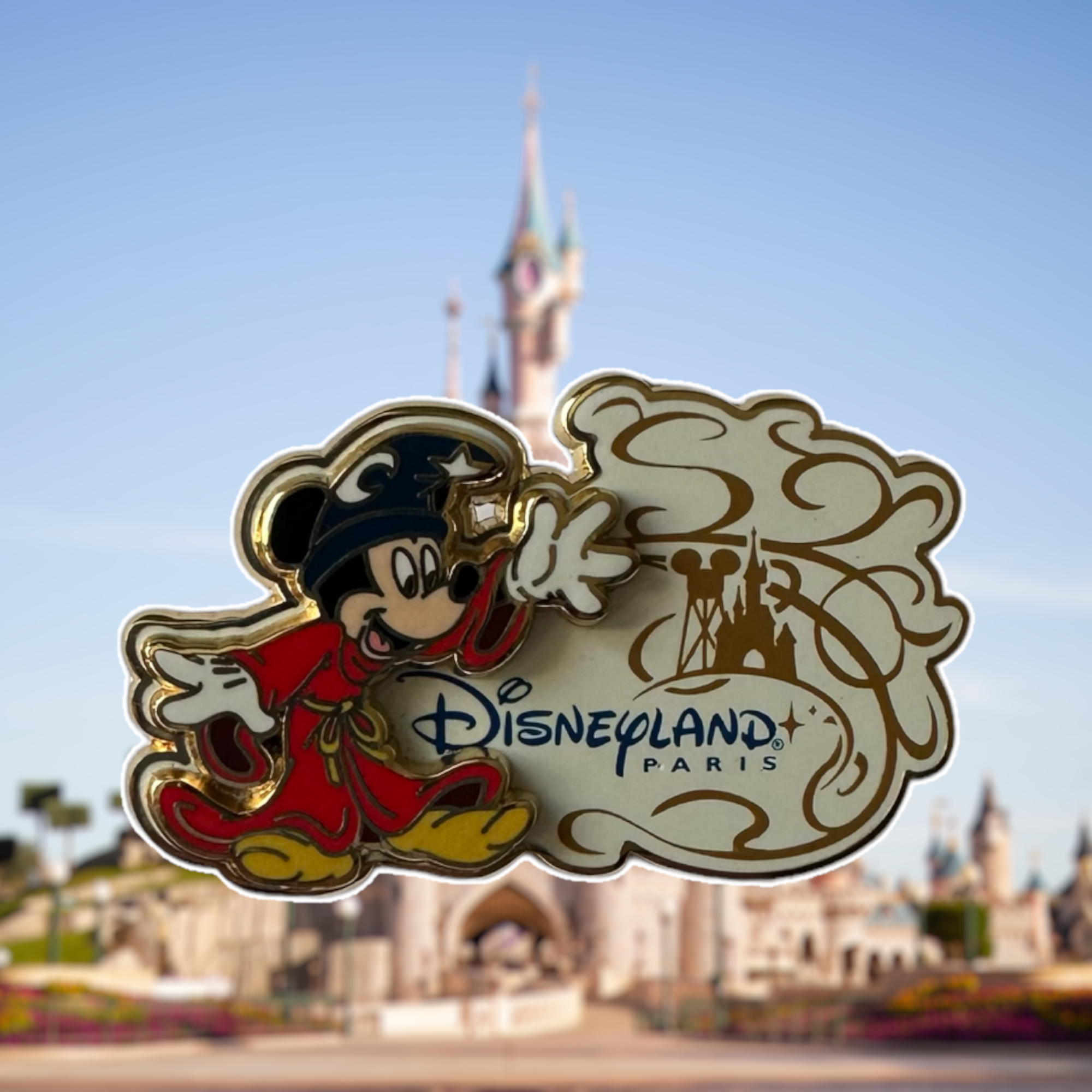 Disney - Mickey Mouse : Pin\'s logo MK magique OE
