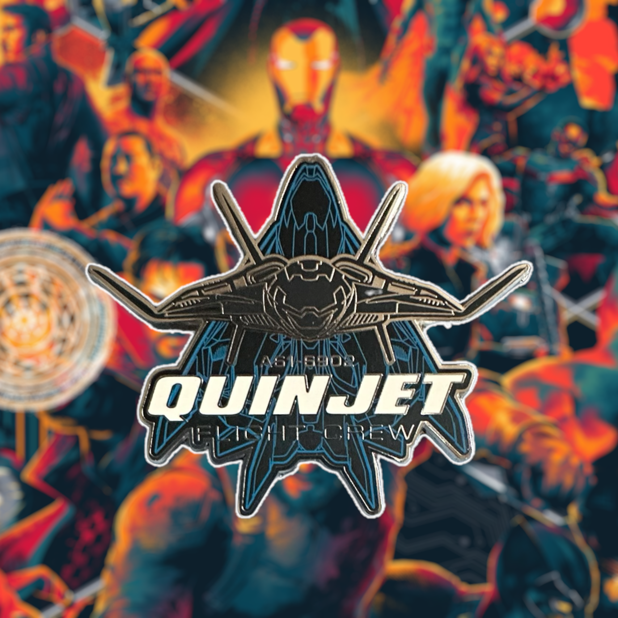 Marvel - Avengers : Pin\'s Quin Jet OE