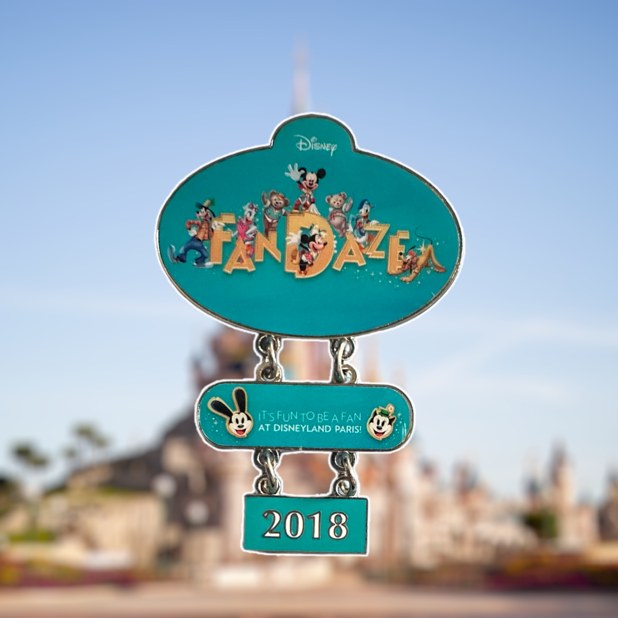 Disney - Mickey Mouse : Pin\'s Logo Fandaze 2018 EL
