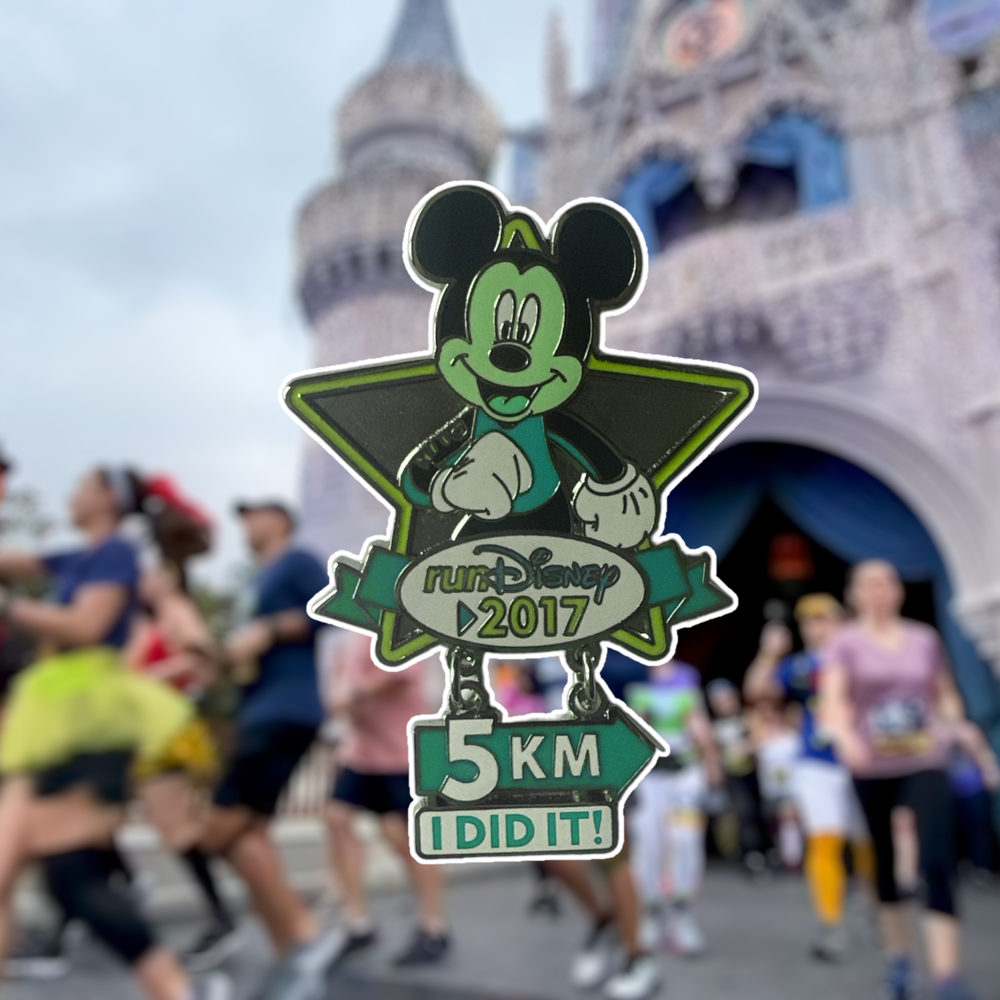 Disney - Mickey Mouse : Pin\'s 5 km I Did It EL