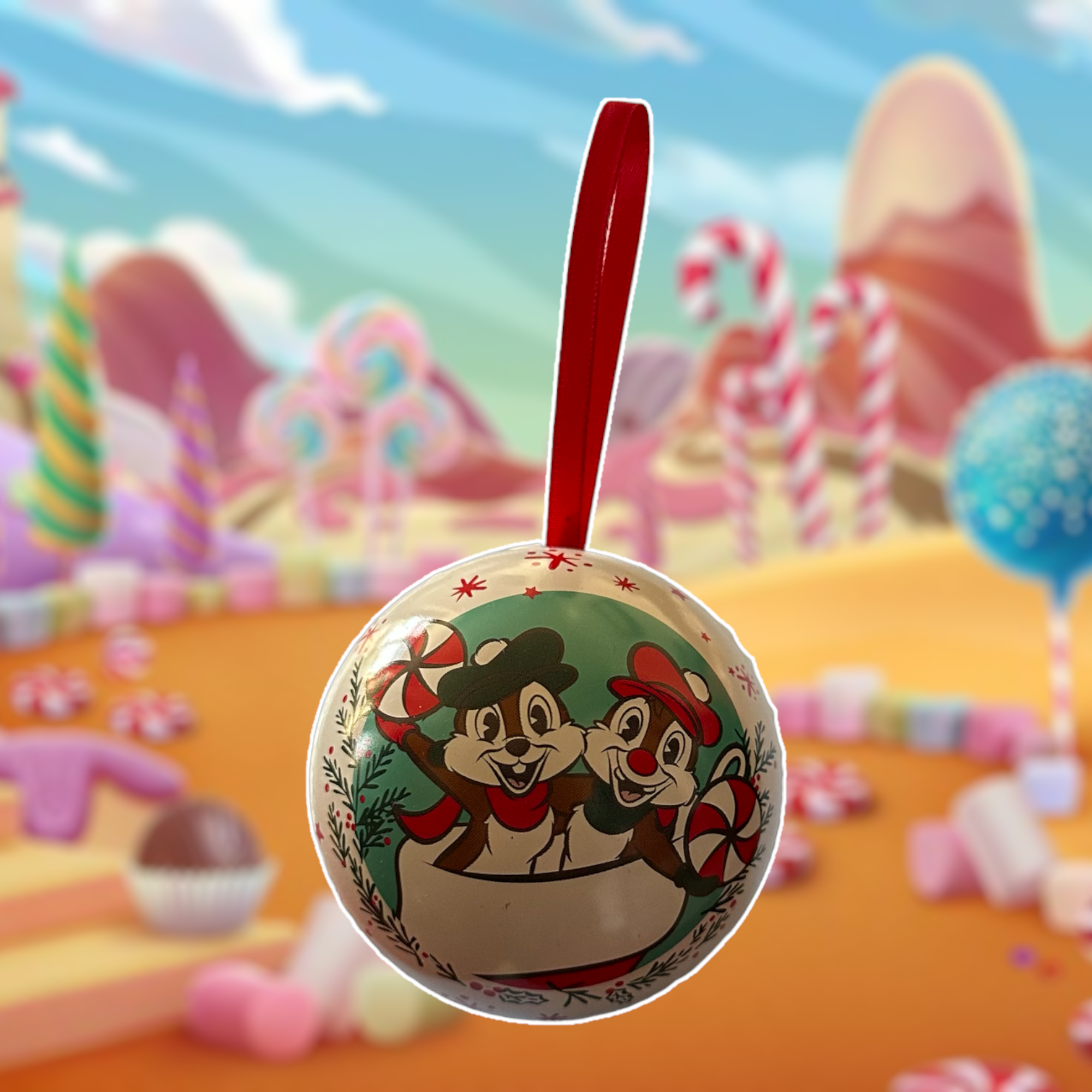 Disney - Tic et tac : Boule comportant du chocolat fourré à la crème de lait le palais des goodies