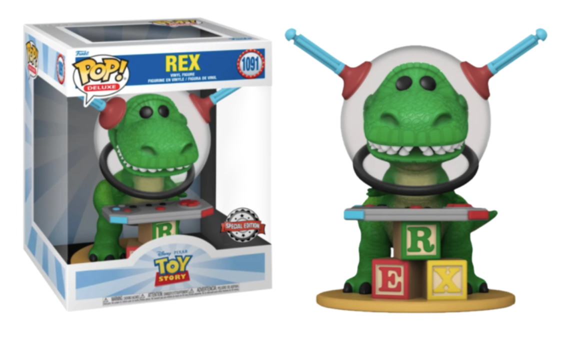 Toy Story 4 - Bobble Head Funko Pop N° 1091 : Rex Special Edition