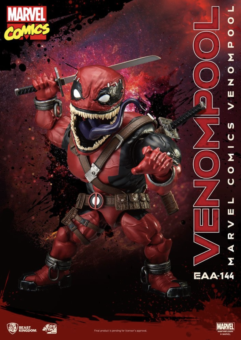 Marvel Comic - Egg Attack Action : Figurine Venompool le palais des goodies