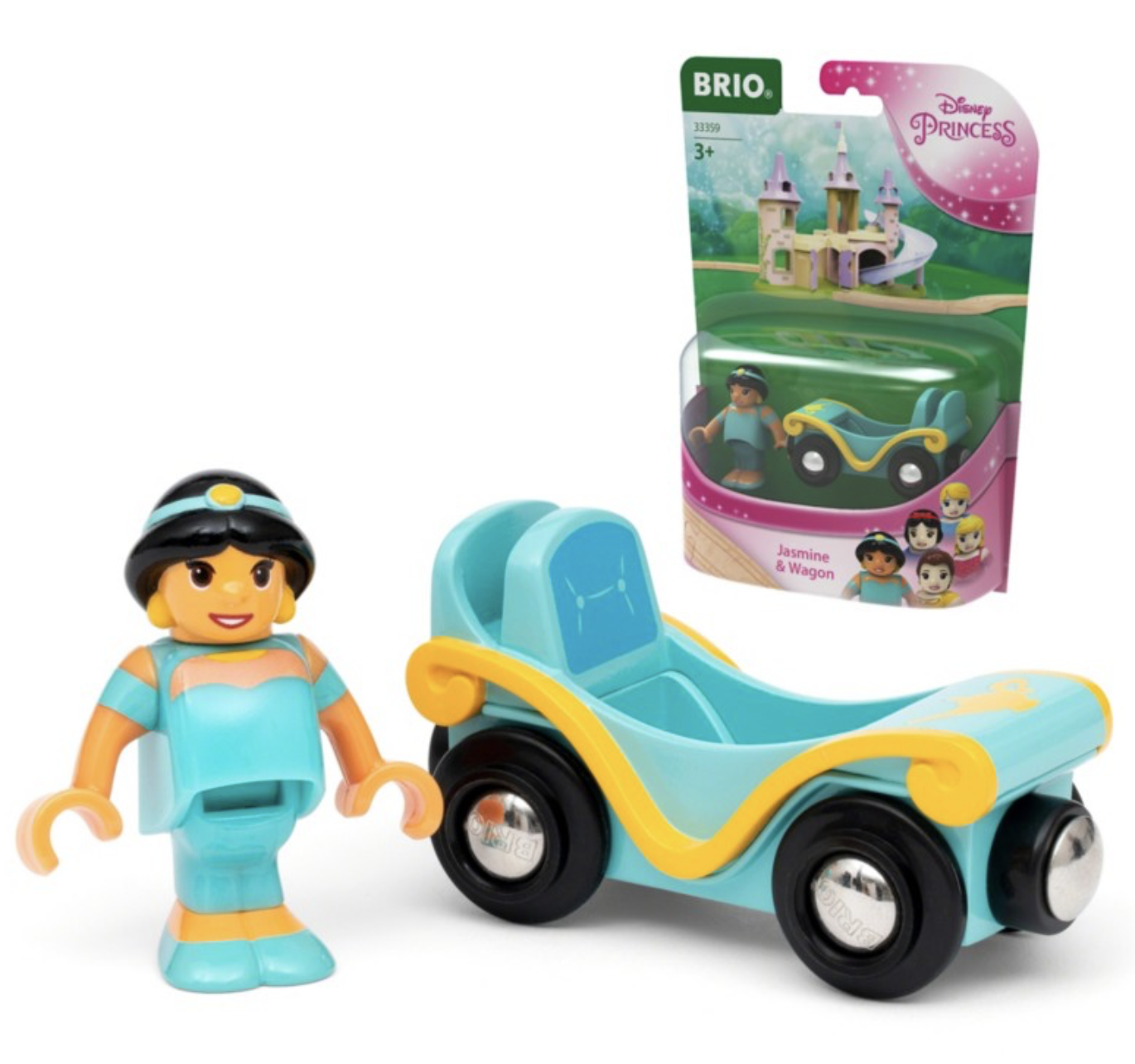 Disney Princess - Aladdin : Jasmine et son wagon-carrosse le palais des goodies
