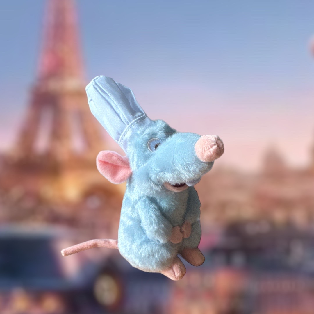 Disney Pixar - Ratatouille : Peluche aimantée Remy