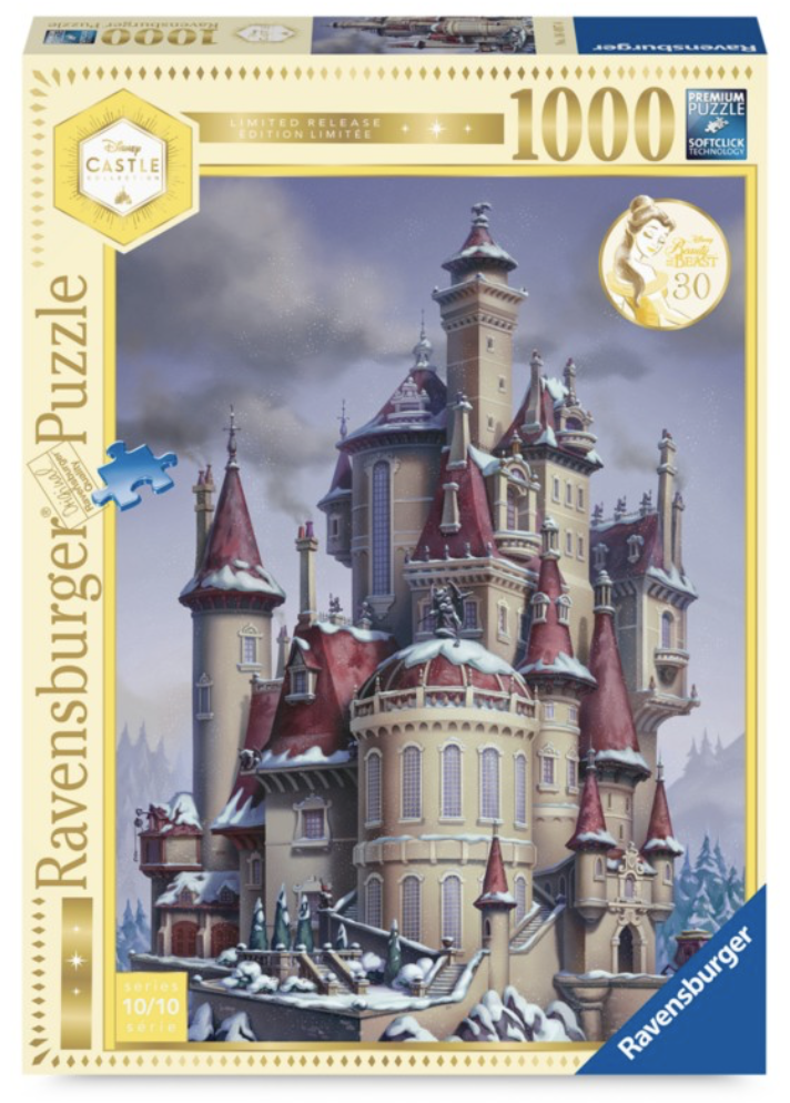 Disney - La Belle et la Bête : Puzzle &quot;Castle Collection&quot; le palais des goodies