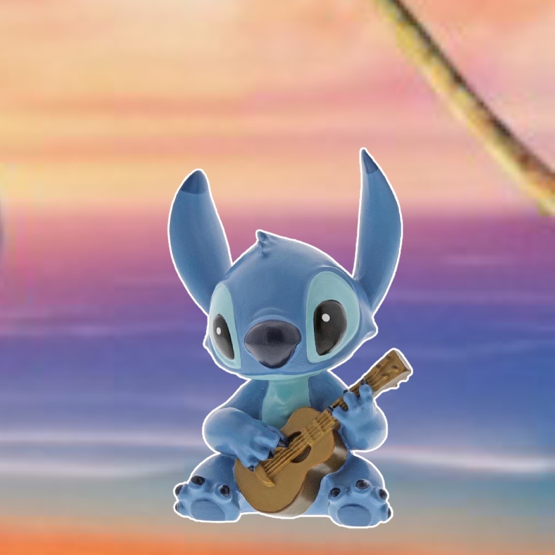Disney Traditions - Lilo et Stitch : Figurine Stitch guitare