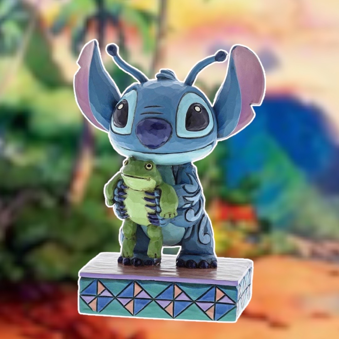 Disney Traditions - Lilo et Stitch : Stitch avec grenouille