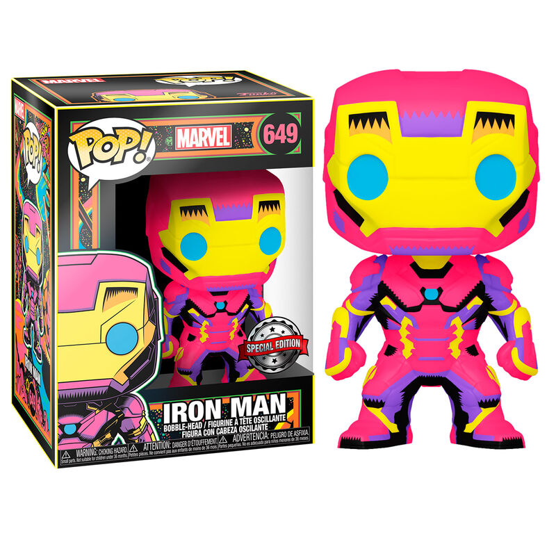 Marvel - Bobble Head Funko Pop N°649 : Iron Man