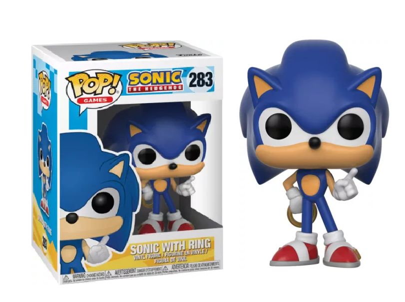 Sonic the Hedgehog - Funko Pop N°283 : Classic with Ring le palais des goodies