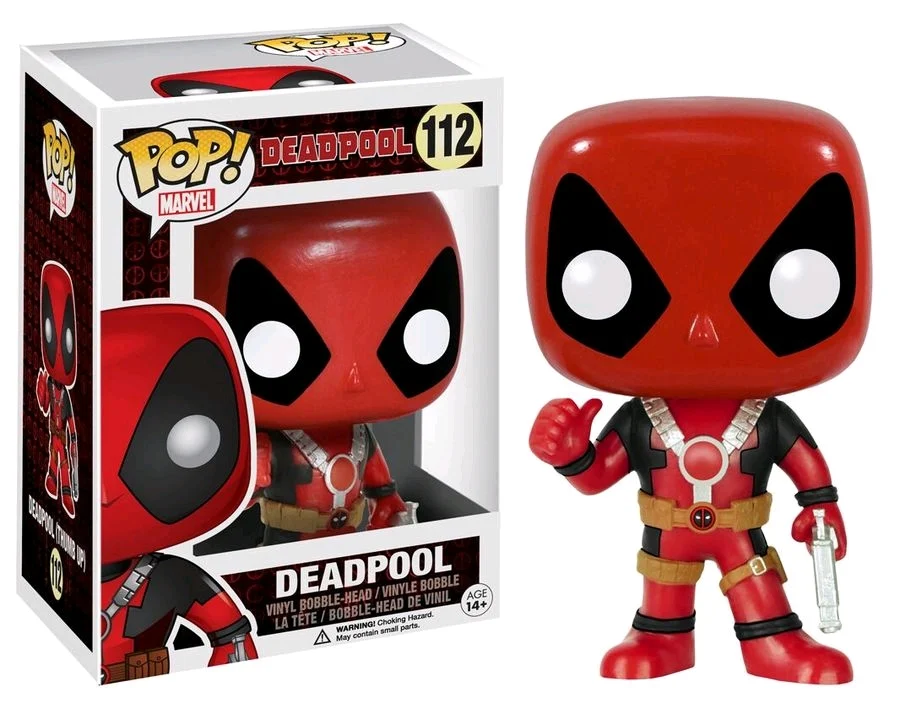 Marvel - Funko Pop Bobble head N°112 : Deadpool