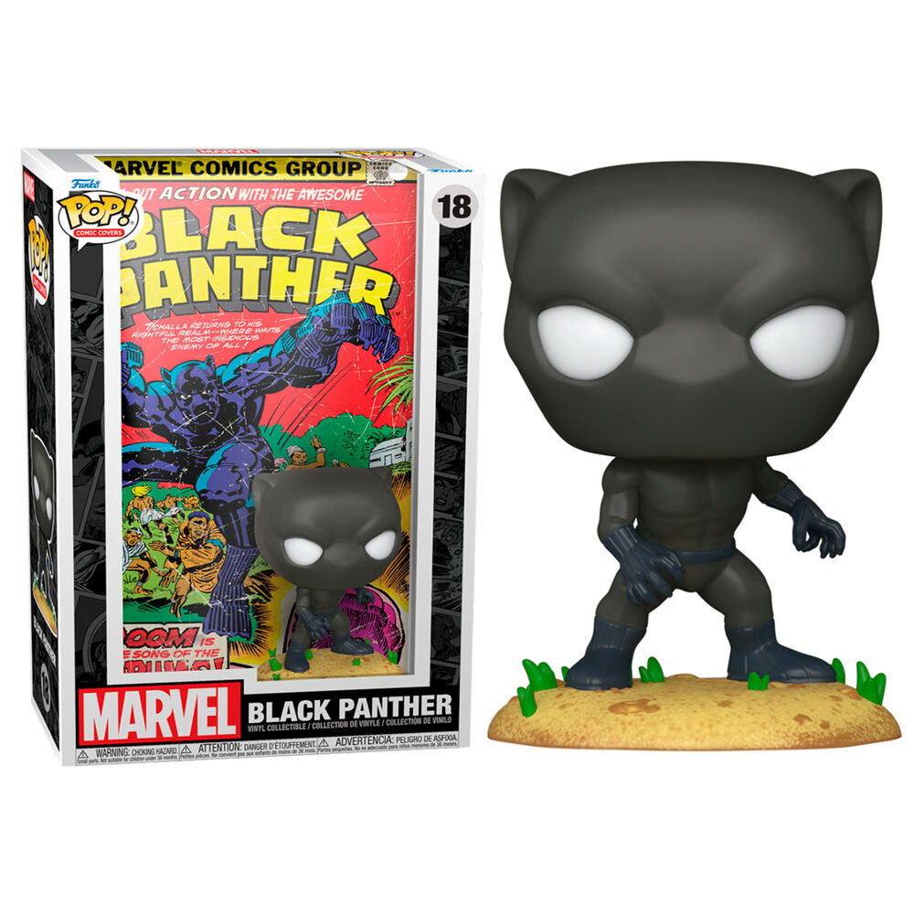 Marvel - Bobble Head Funko Pop N°18 : Black Panther