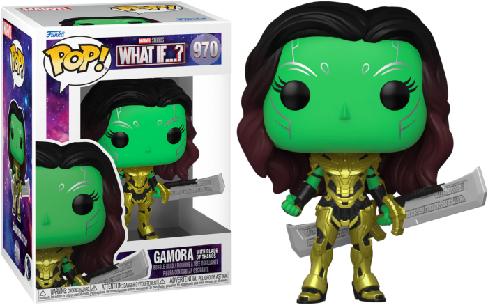 What if...? - Bobble Head Funko Pop N°870 : Gamora w/ Blade of Thanos