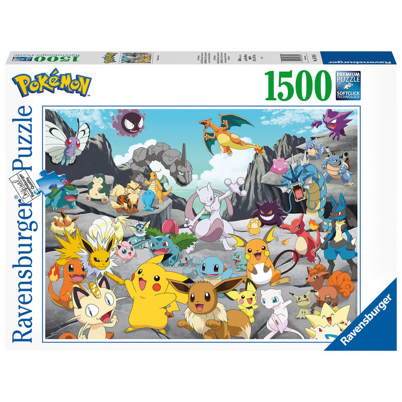 Ravensburger - Pokémon : Puzzle XXL 1500 pièces le palais des goodies