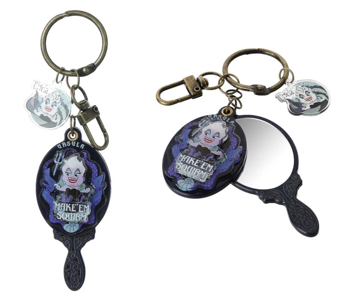 Disney - La petite sirène : Porte-clé miroir Ursula le palais des goodies